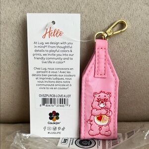 NWT Care Bears x Lug Oversized Puller with Clasp:  Love-A-Lot Bear 🩷